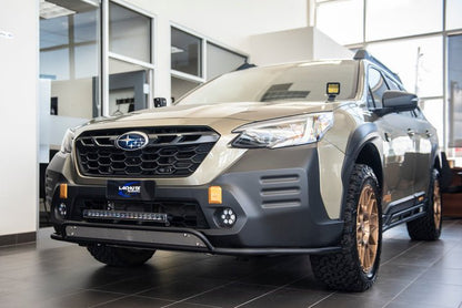 LP Aventure 2022 Outback Wilderness Edition Big Bumper Guard - Powdercoated w/Full Armor | FLP - OBW - 22 - GUARD - B+B.GUARD+OPC - JDMuscleBumper Guards / Light BarslpaFLP-OBW-22-GUARD-B+B.GUARD+OPC