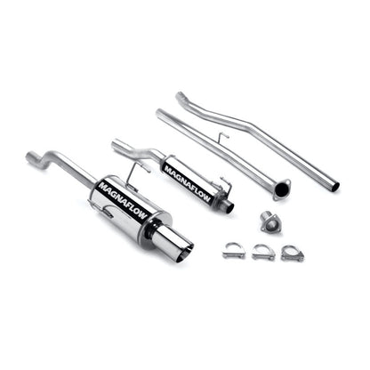 MagnaFlow [01-05 Civic] Street Series Cat-Back Exhaust System - Polished Stainless Steel - JDMuscleCat Back Exhaust Systemmag15712