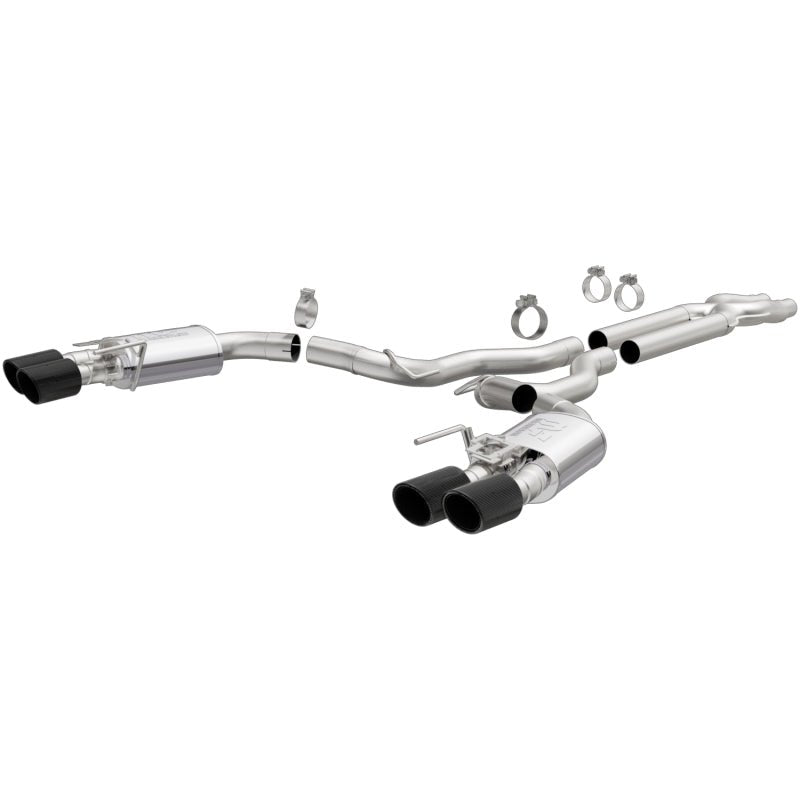 MagnaFlow Cat - Back 2016 Ford Mustang Shelby GT350/GT350R 5.2L V8 Carbon Fiber Tips - JDMuscleShop the look 2mag19299