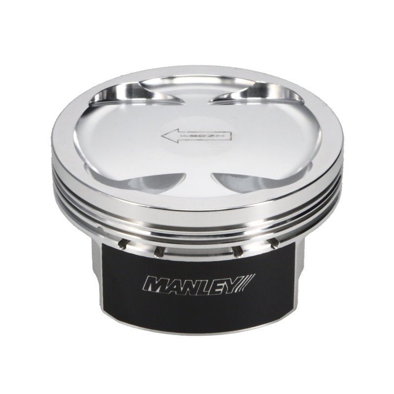 Manley 04+ WRX STi (EJ257) 83mm Stroker 99.5mm STD Bore 9.8:1 Dish Piston Set with Rings - JDMuscleNon - Categorizedman622100C-4