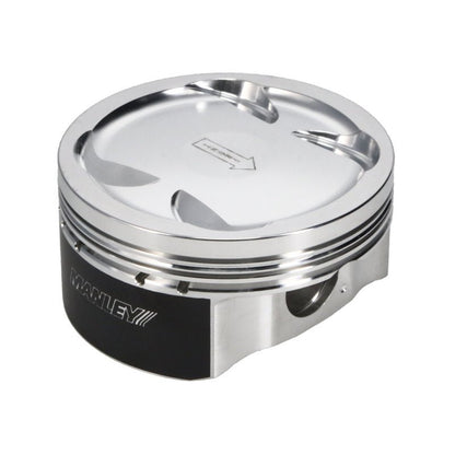 Manley 04+ WRX STi (EJ257) 83mm Stroker 99.5mm STD Bore 9.8:1 Dish Piston Set with Rings - JDMuscleNon - Categorizedman622100C-4