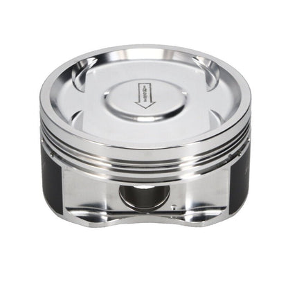 Manley Performance [04-12 WRX/STI] EJ257 Platinum Series Piston Set with Rings - 8.5:1 Dish, +0.020 in Bore - JDMusclePistons and Sleevesman612005C-4
