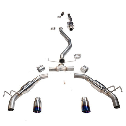 MAPerformance 2022+ Civic Si Catback Exhaust | MAP HDAXI - CBE - STR - BF - JDMuscleCat Back Exhaust SystemMAP HDAXI-CBE-STR-BF