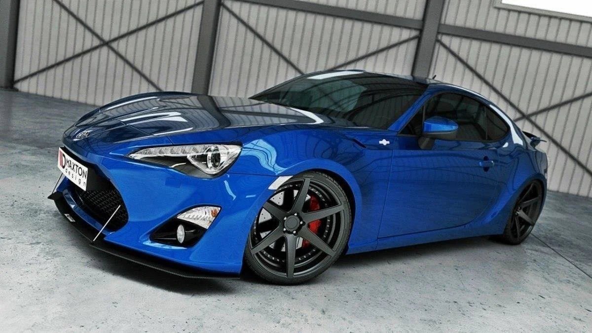 Maxton Design [12 - 16 Toyota GT86] Front Racing Splitter - JDMuscleFront Wind SplitterTO-GT86-1-CNC-FD1A