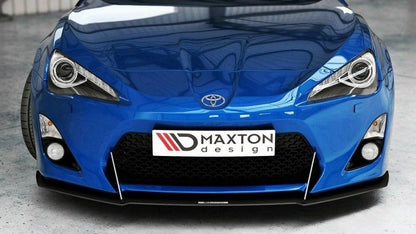Maxton Design [12 - 16 Toyota GT86] Front Racing Splitter - JDMuscleFront Wind SplitterTO-GT86-1-CNC-FD1A