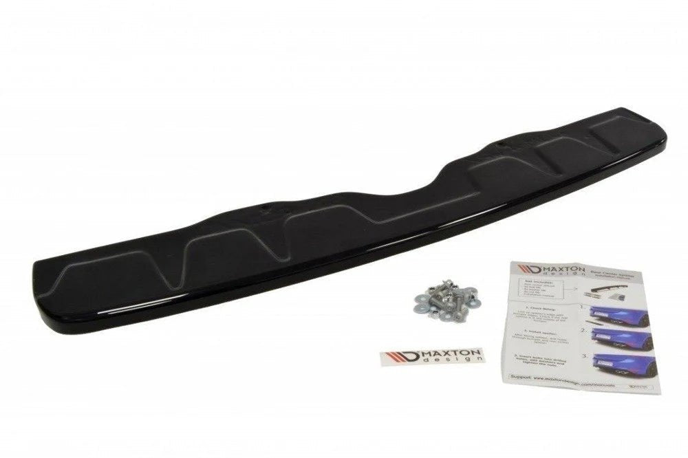 Maxton Design [15 - 21 WRX/STI] Rear Splitter - GLOSS BLACK - JDMuscleBody KitsSU-IM-4-WRX-STI-RD1G