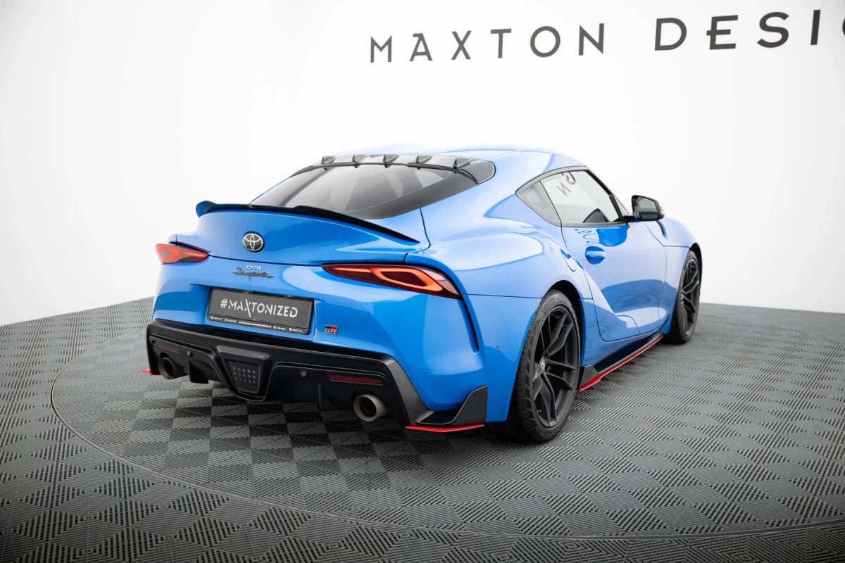 Maxton Design [19-26 Supra MK5] Rear Side Splitters V.2 - JDMuscleRear LipsTO-SU-5-RSD2REDRed