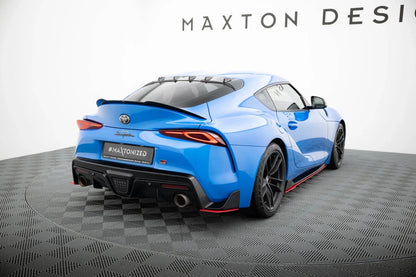 Maxton Design [19-26 Supra MK5] Rear Side Splitters V.2 - JDMuscleRear LipsTO-SU-5-RSD2REDRed