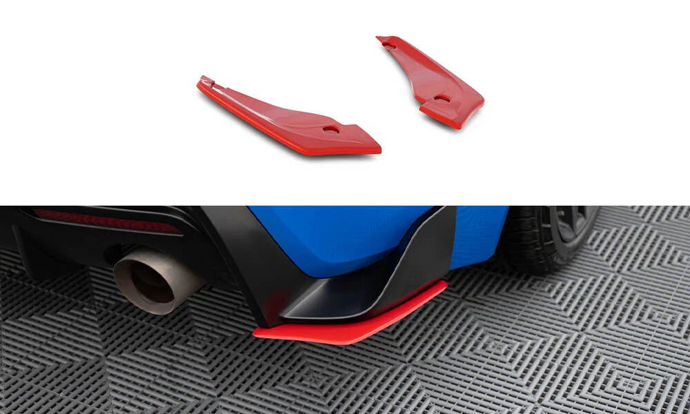 Maxton Design [19-26 Supra MK5] Rear Side Splitters V.2 - JDMuscleRear LipsTO-SU-5-RSD2REDRed
