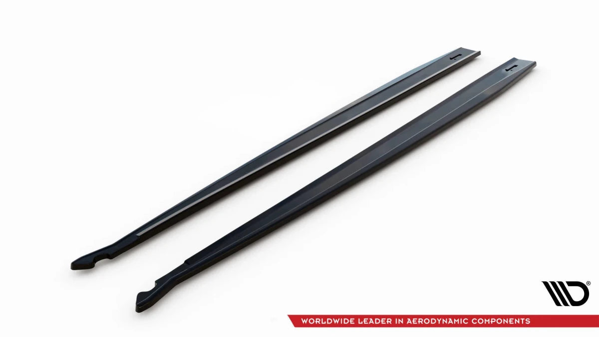 Maxton Design [19 - 26 Supra Mk5] Side Skirts Diffusers V.1 - GLOSS BLACK - JDMuscleSide SkirtsTO-SU-5-SD1G