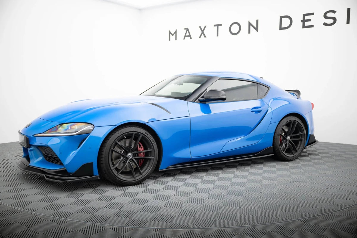 Maxton Design [19 - 26 Supra Mk5] Side Skirts Diffusers V.1 - GLOSS BLACK - JDMuscleSide SkirtsTO-SU-5-SD1G