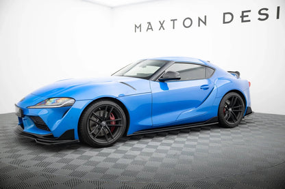 Maxton Design [19 - 26 Supra Mk5] Side Skirts Diffusers V.1 - GLOSS BLACK - JDMuscleSide SkirtsTO-SU-5-SD1G