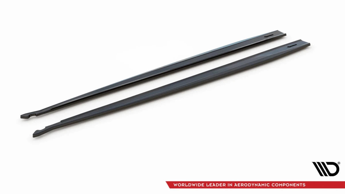 Maxton Design [19 - 26 Supra Mk5] Side Skirts Diffusers V.1 - GLOSS BLACK - JDMuscleSide SkirtsTO-SU-5-SD1G