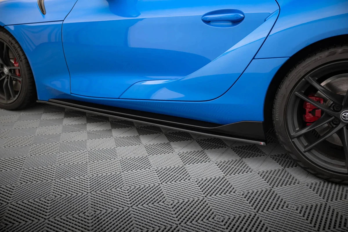 Maxton Design [19 - 26 Supra Mk5] Side Skirts Diffusers V.1 - GLOSS BLACK - JDMuscleSide SkirtsTO-SU-5-SD1G