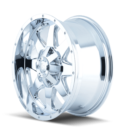 Mayhem 8040 Tank 18x9 / 5x114.3 BP / 10mm Offset / 87mm Hub Chrome Wheel - JDMuscleSPK518118