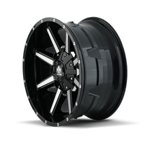 Mayhem 8104 Arsenal 18x9 / 5x114.3 BP / - 12mm Offset / 87mm Hub Black/Machined Face Wheel - JDMuscleSPK517197