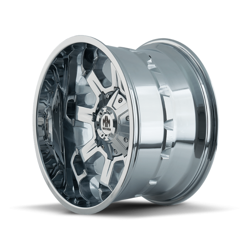 Mayhem 8105 Combat 17x9 / 5x114.3 BP / - 12mm Offset / 87mm Hub Chrome Wheel - JDMuscleSPK517516