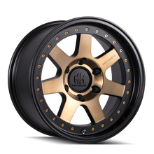 Mayhem 8300 Prodigy 17x9 / 5x114.3 BP / - 6mm Offset / 72.6mm Hub Matte Black w/ Bronze Tint Wheel - JDMuscleSPK517926