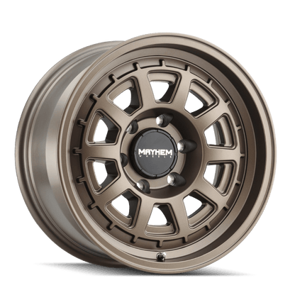 Mayhem 8303 Voyager 15x7 / 5x114.3 BP / 15mm Offset / 72.6mm Hub Dark Bronze Wheel - JDMuscleSPK518221