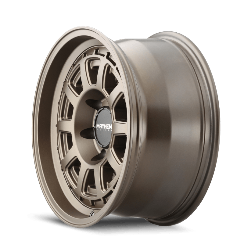 Mayhem 8303 Voyager 15x7 / 5x114.3 BP / 15mm Offset / 72.6mm Hub Dark Bronze Wheel - JDMuscleSPK518221