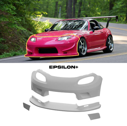 Epsilon+ [05-15 Mazda MX-5 Miata NC] Front Bumper