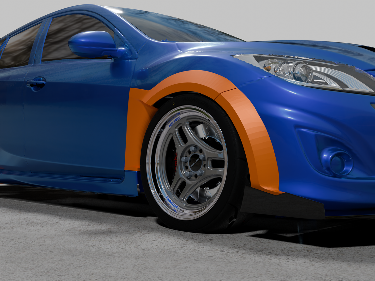 Epsilon+ [10-13 MazdaSpeed 3 BL] Fender Flare Widebody
