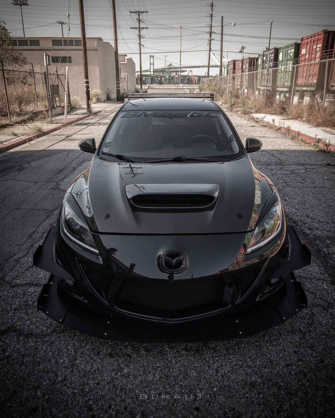 Epsilon+ [10-13 Mazdaspeed3 Gen2 BL] Front Splitter