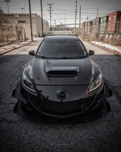 Epsilon+ [10-13 Mazdaspeed3 Gen2 BL] Front Splitter