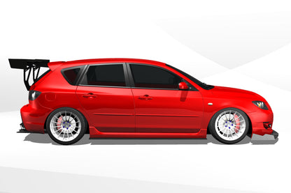 Epsilon+ [04-09 Mazdaspeed3 Gen1 BK] Diffuser V1+