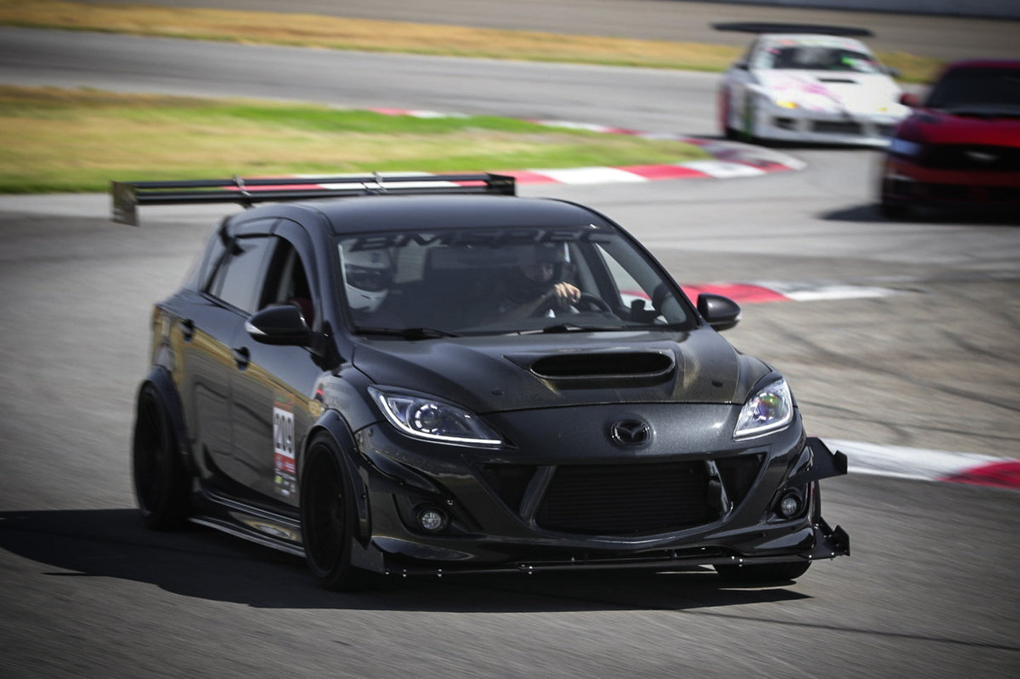 Epsilon+ [10-13 Mazdaspeed3 Gen2 BL] Front Splitter