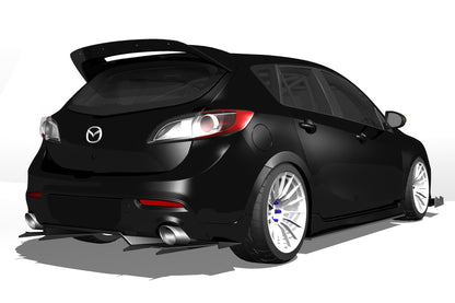 Epsilon+ [10-13 Mazda Mazdaspeed 3 BL] Diffuser V1+