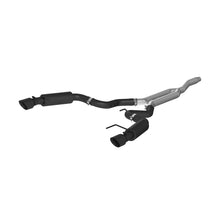 MBRP [15 - 19 Mustang] EcoBoost 2.3L Black 3in Cat Back Dual Split Rear Exit - Race Version | S7275BLK - JDMuscleExhaust ExitsmbrpS7275BLK