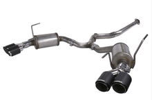 MBRP [15 - 21 WRX/STI] 3inch Cat Back Dual Split Rear Exit T304 with Carbon Fiber Tips Street version | S48003CF - JDMuscleCat Back Exhaust SystemMBRS48003CF