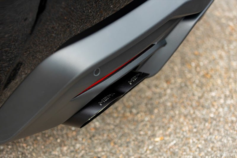MBRP [15 - 24 Ford Mustang] T304 SS 4in OD / 6.5in Length Quad Tip Cover Kit - Black Tip | T5198BLK - JDMuscleExhaust Tips and SilencersmbrpT5198BLK