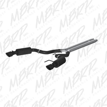 MBRP [15 Mustang GT 5.0 Convertible] Black 3in Cat Back Dual Split Rear Exit - Street Version | S7239BLK - JDMuscleExhaust ExitsmbrpS7239BLK