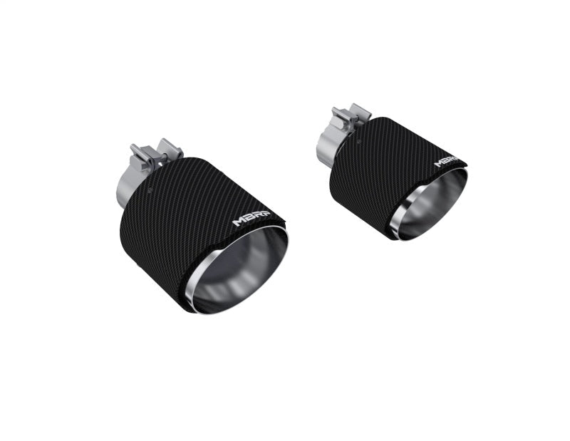 MBRP [17-25 BRZ/86] Carbon Fiber Exhaust Tips - Polished Stainless Steel, Pair - JDMuscleExhaust Tips and SilencersmbrpT5202CF