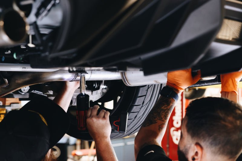 MBRP [18 - 22 Mustang 2.3L] Ecoboost 3in Cat - Back Exhaust w/ Quad Carbon Fiber SS Tips - T304 | S72233CF - JDMuscleExhaust Tips and SilencersmbrpS72233CF