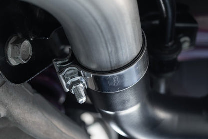 MBRP [18 - 22 Mustang GT 5L] T304 SS 3in Cat - Back Dual Rear w/4in Quad Carbon Fiber Tips - Race | S72073CF - JDMuscleExhaust Tips and SilencersmbrpS72073CF