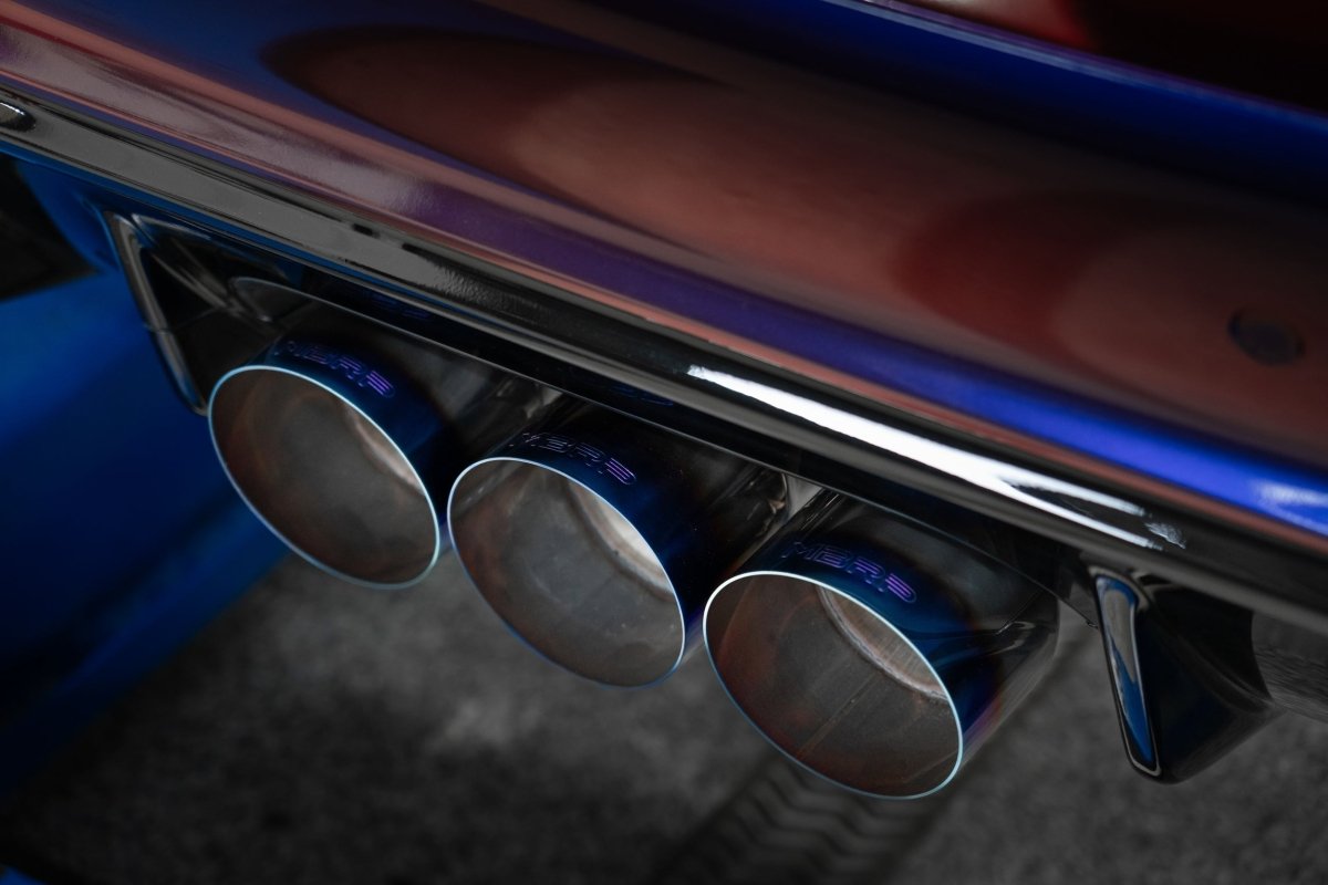 MBRP 2023+ Civic Type - R FL5 Triple Center Exhaust w/ Burnt End Tips | MBRS49023BE - JDMuscleCat Back Exhaust SystemMBRS49023BE