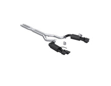 MBRP [2024 Mustang GT 5.0L] 3in Cat - Back Dual Split Rear - Quad Black Tips | S7280BLK - JDMuscleCat Back Exhaust SystemmbrpS7280BLK