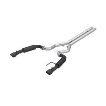 MBRP [2024 Mustang GT S650, 5.0] 3in Cat - Back Dual Split Black - Coated Aluminized Steel | S7253BLK - JDMuscleCat Back Exhaust SystemmbrpS7253BLK