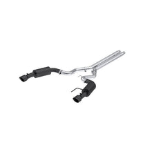 MBRP [2024 Mustang GT] S650, 5.0L 3in Cat - Back Dual Split Rear, Black - Coated - street | mbrpS7251BLK - JDMuscleCat Back Exhaust SystemmbrpS7251BLK