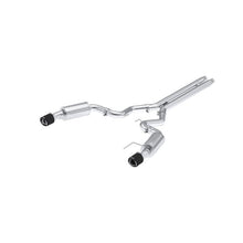 MBRP [2024 Mustang GT S650, 5.0L] 3inCat - Back Dual Split Rear with Carbon Fiber Tips | Street - JDMuscleCat Back Exhaust SystemmbrpS72513CF
