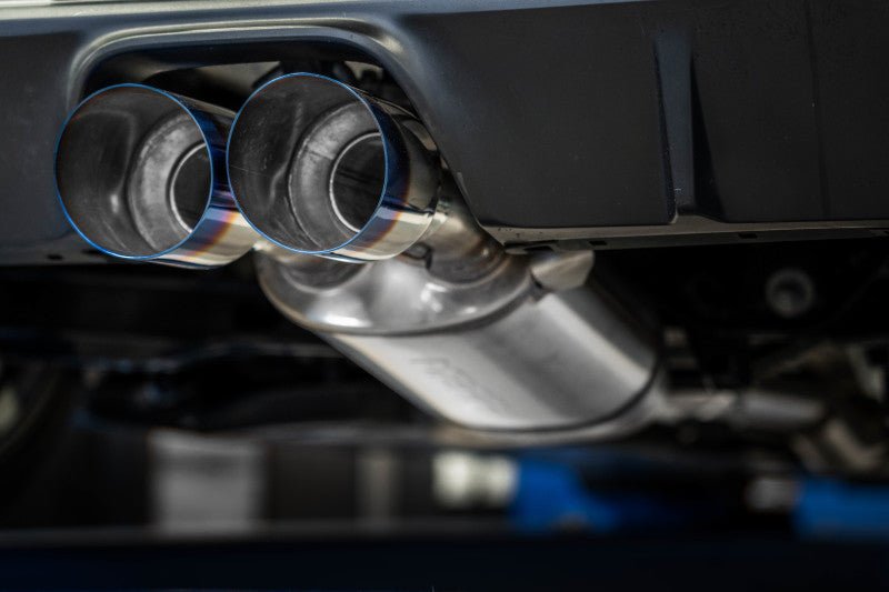 MBRP [23 - 25 Toyota Corolla GR 1.6L] T304 SS 3in Cat - Back Dual Center Rear w/ Burnt End Tips | S43033BE - JDMuscleCat Back Exhaust SystemmbrpS43033BE