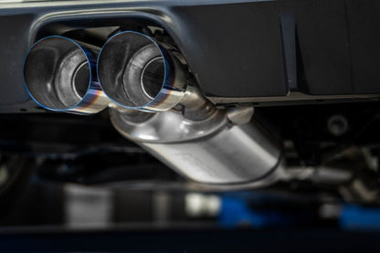 MBRP [23 - 25 Toyota Corolla GR 1.6L] T304 SS 3in Cat - Back Dual Center Rear w/ Burnt End Tips | S43033BE - JDMuscleCat Back Exhaust SystemmbrpS43033BE