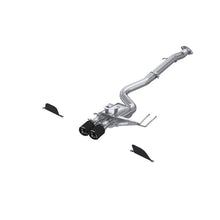 MBRP [23 - 25 Toyota Corolla GR 1.6L] T304 SS 3in Cat - Back Dual Center Rear w/ Carbon Fiber Tips | S43033CF - JDMuscleCat Back Exhaust SystemmbrpS43033CF