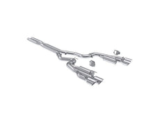 MBRP [24 - 25 Mustang 5.0L T304] SS 3in Cat - Back Dual Split Exhaust w/ Quad Tips | Valve Delete - JDMuscleCat Back Exhaust SystemmbrpS7282304