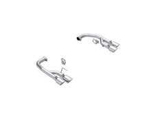 MBRP [24 - 25 Mustang GT 5.0L] Aluminized Steel 2.5in Axle - Back Exhaust w/ Dual - Rear Quad Exhaust Tips | S7281AL - JDMuscleCat Back Exhaust SystemmbrpS7281AL