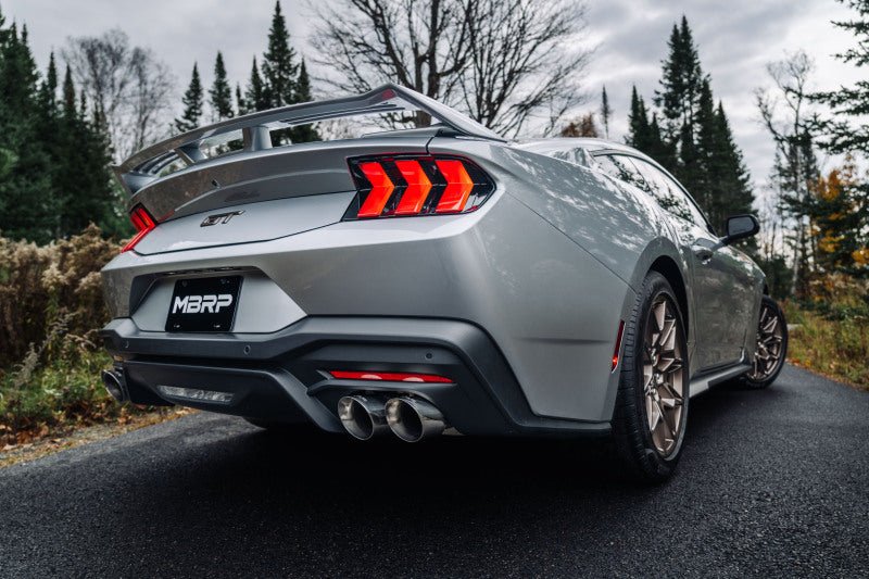 MBRP [24 - 25 Mustang GT] Armor Lite 3in Steet Profile Catback Exhaust - Stainless Steel Tips | S7280AL - JDMuscleCat Back Exhaust SystemmbrpS7280AL