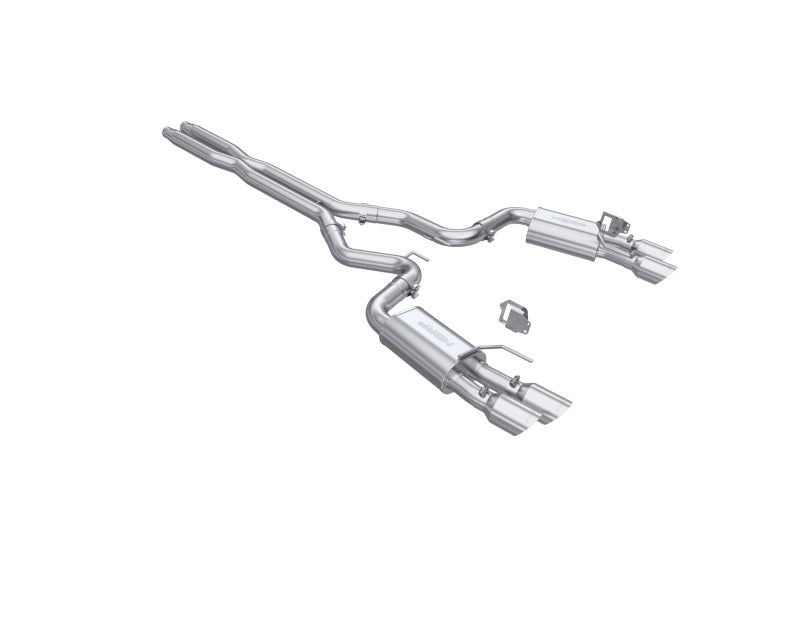 MBRP [24 - 25 Mustang GT] Armor Lite 3in Steet Profile Catback Exhaust - Stainless Steel Tips | S7280AL - JDMuscleCat Back Exhaust SystemmbrpS7280AL